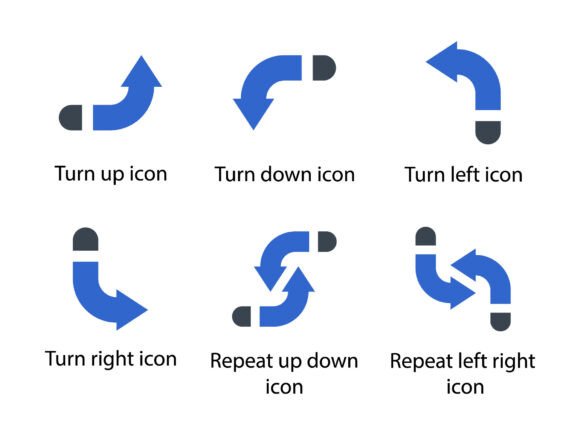 Arrows Icon Set 5: Graphics and Icons for Modern Design