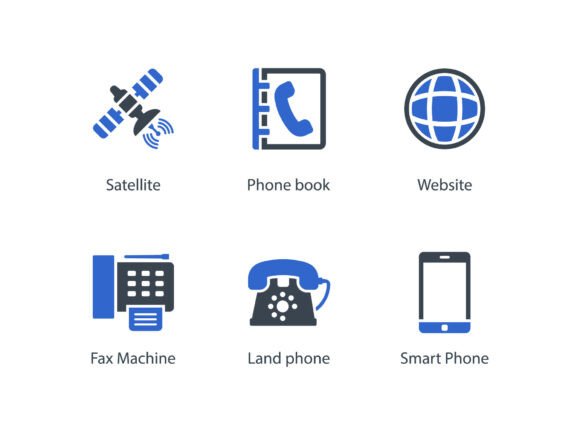 Communication Icon Set 5: Graphics and Icons for Branding