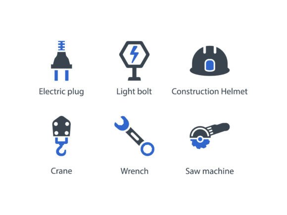 Construction Icon Set 2: Graphics and Icons for Modern Branding