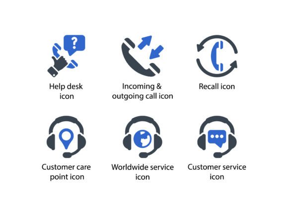 Customer Support Icon Set 1: Graphics and Icons for Digital Sellers