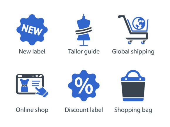 E Commerce Shopping Icon Set 3: Graphics and Icons for Real Projects