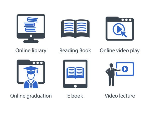 Elearning Icon Set 1 – Graphics and Icons