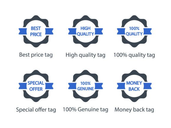 Label Tag Icon Set 3: Graphics & Icons for Handmade Creators