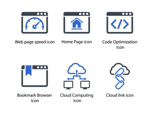 SEO Web Icon Set 4: Graphics and Icons for Modern Design